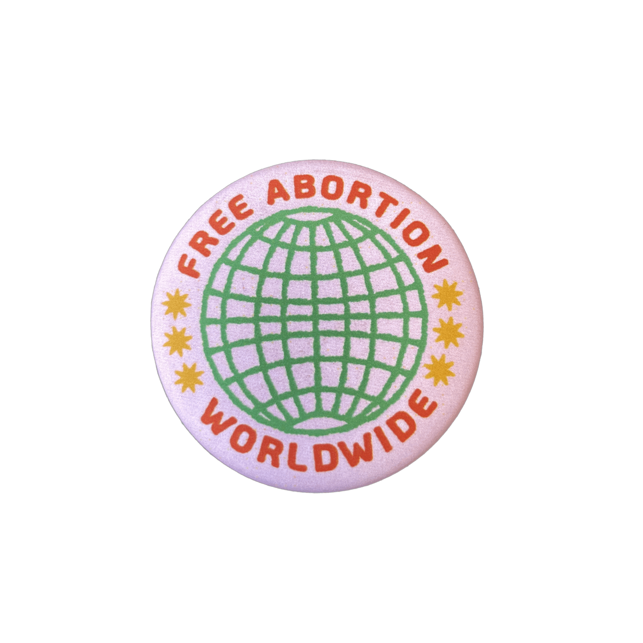 INTERNATIONAL ABORTION CLUB 1.5″ Button